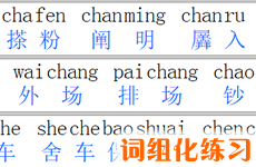 拼音打字练习软件-词组练习