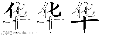 华的五笔拆分图,华的五笔字根表