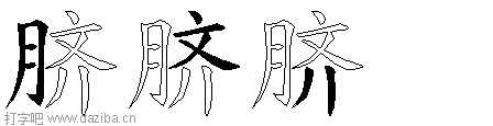 脐的五笔拆分图,脐的五笔字根表