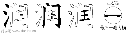 润的五笔拆分图,润的五笔字根表