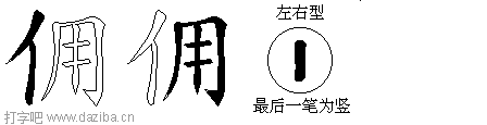 佣的五笔拆分图,佣的五笔字根表