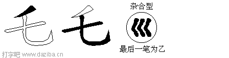 乇的五笔拆分图,乇的五笔字根表