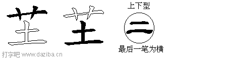 芏的五笔拆分图,芏的五笔字根表