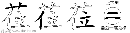 莅的五笔拆分图,莅的五笔字根表