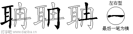 聃的五笔拆分图,聃的五笔字根表
