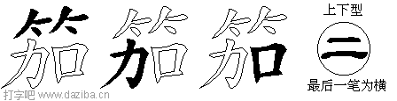 笳的五笔拆分图,笳的五笔字根表